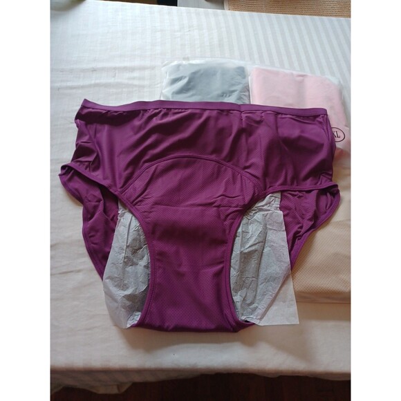 Everdries set/4 leakproof underwear panties 3XL plus sz incontinence washable - Picture 2 of 10